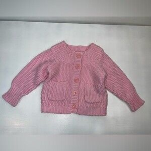 Children’s Place 6-9 month knit pink Sweater Easter